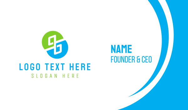 Letter G Capsule Business Card Design Image Preview