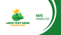 Prince Charming Frog Royalty Business Card Image Preview