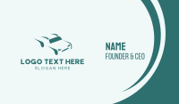 Car Driving Fast Business Card Preview