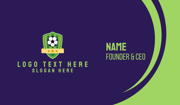 Soccer Team FC Business Card Design Image Preview