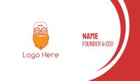 Hipster Beard Business Card Image Preview