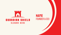 Red House Castle  Business Card Image Preview