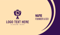Photography Camera Tripod  Business Card Preview