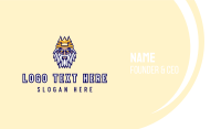 King Head Avatar Business Card Preview