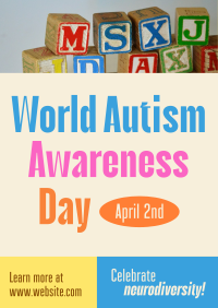 World Autism Awareness Day Poster Image Preview