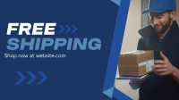 Limited Free Shipping Promo Video Image Preview