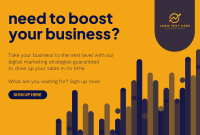 Business Booster Course Pinterest Cover Design