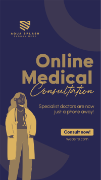 Online Specialist Doctors TikTok Video Image Preview