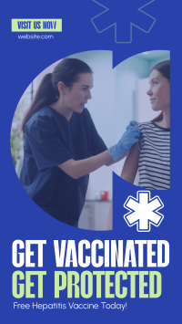 Get Hepatitis Vaccine Instagram story Image Preview