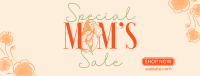 Special Mom's Sale Facebook Cover Design