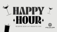 Cocktail Happy Hour Animation Preview