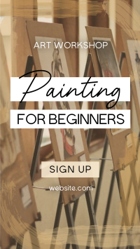 Painting for Beginners YouTube short Image Preview