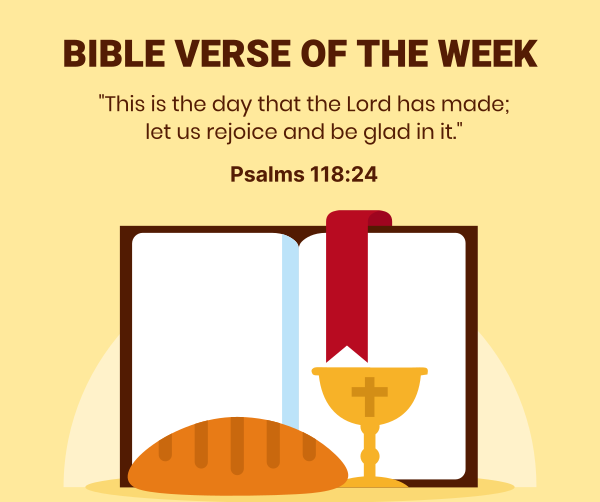 Verse of the Week Facebook Post Design Image Preview