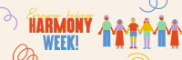 United Harmony Week Twitter Header Design