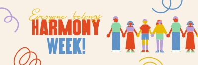 United Harmony Week Twitter header (cover) Image Preview