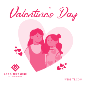 Valentine Couple Instagram Post Image Preview