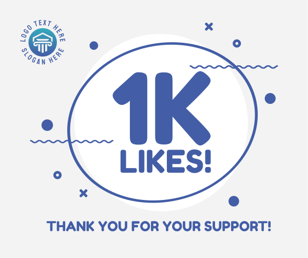 Thank You Likes Facebook Post Design Image Preview