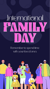 International Day of Families Instagram Story Design