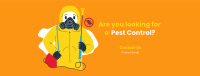 Looking For A Pest Control? Facebook Cover Design