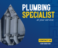 Plumbing Specialist Facebook Post Image Preview