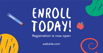 Enrollment Ongoing Facebook ad Image Preview