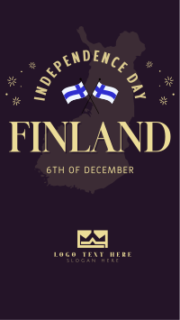 Independence Day For Finland TikTok video Image Preview