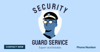 Security Guard Booking Facebook Ad Design