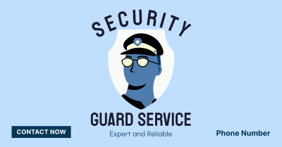 Security Guard Booking Facebook ad Image Preview