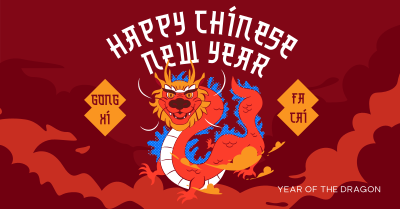 Chinese Dragon Year Facebook ad Image Preview