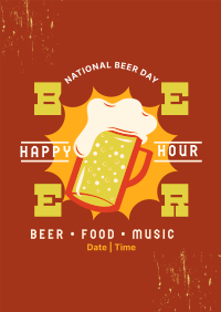 Beer Badge Promo Poster Image Preview