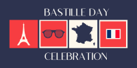 Tiled Bastille Day Twitter post Image Preview