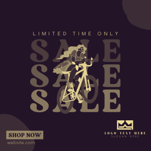 Pedal Your Way Sale Instagram post Image Preview