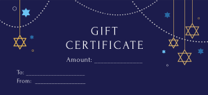 Starry Night Gift Certificate Image Preview