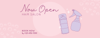 Hair Salon Opening Facebook cover Image Preview