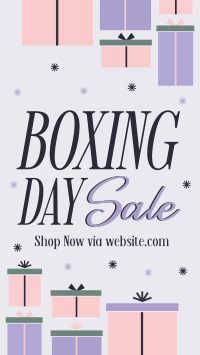Boxing Day Presents Instagram reel Image Preview