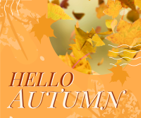 Autumn Greeting Facebook Post Design