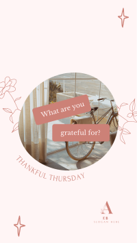 Dainty Thankful Thursday Facebook story Image Preview