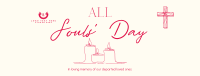 Soul's Day Candle Facebook cover Image Preview