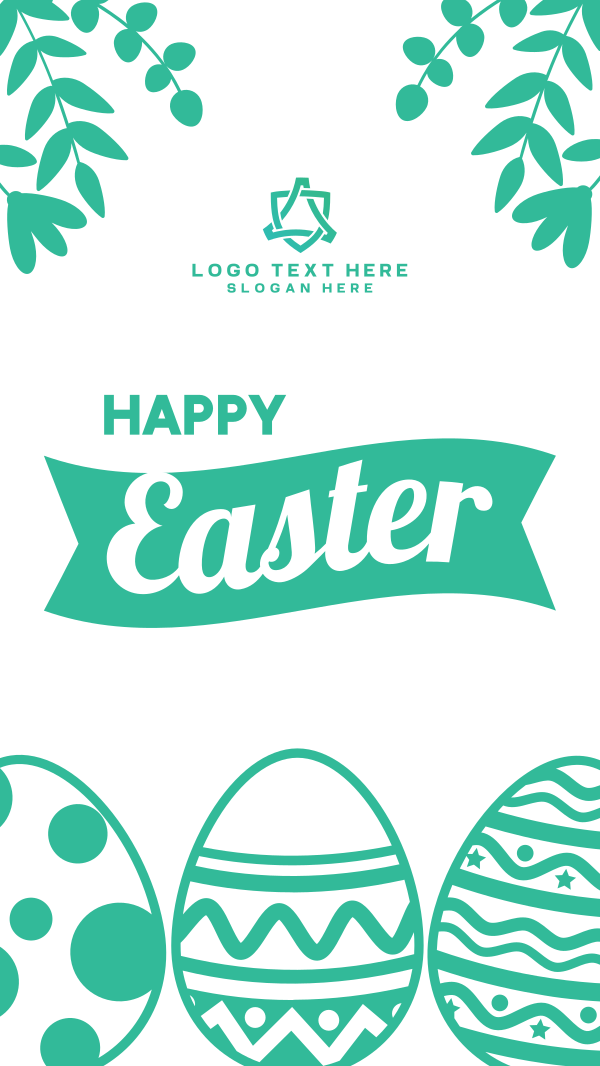 Fun Easter Eggs Instagram Story Design Image Preview