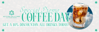 Retro Coffee Day Twitter Header Image Preview