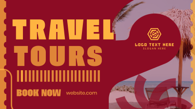 Travel Tour Sale Facebook event cover Image Preview