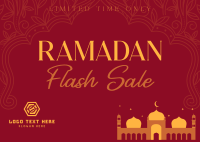 Ramadan Limited  Sale Postcard Image Preview