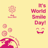 World Smile Day Smileys Instagram Post Design