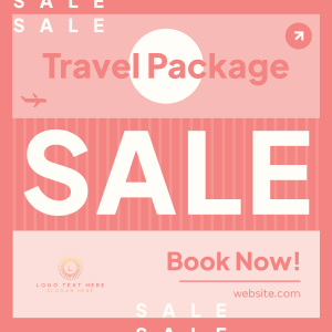 Travel Package Sale Instagram post Image Preview