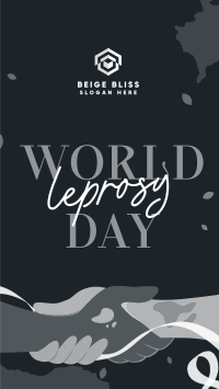 Happy Leprosy Day TikTok Video Image Preview