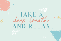 Take a deep breath Pinterest board cover Image Preview