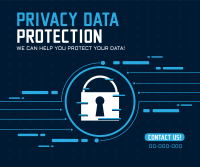 Privacy Data Facebook Post Design