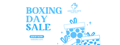 Boxing Day Flash Sale Facebook cover Image Preview
