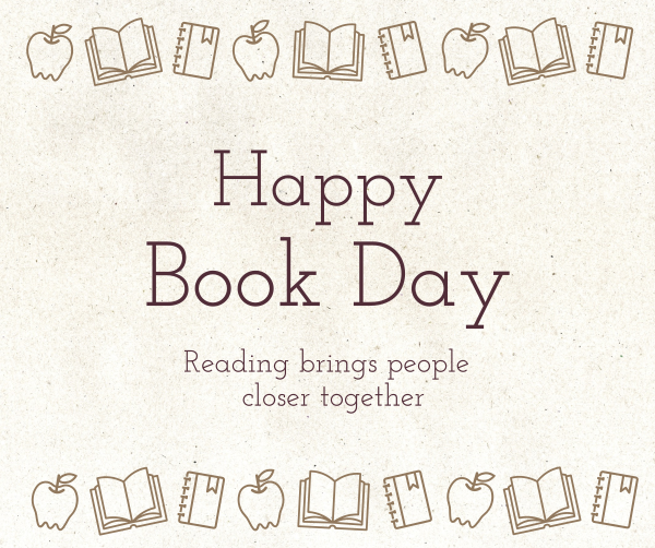 Book Day Message Facebook Post Design Image Preview