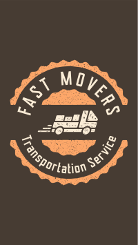 Movers Truck Badge TikTok video Image Preview